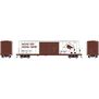 HO ATH 50' FMC 5077 Centered Double Door Box Car, MR #2056