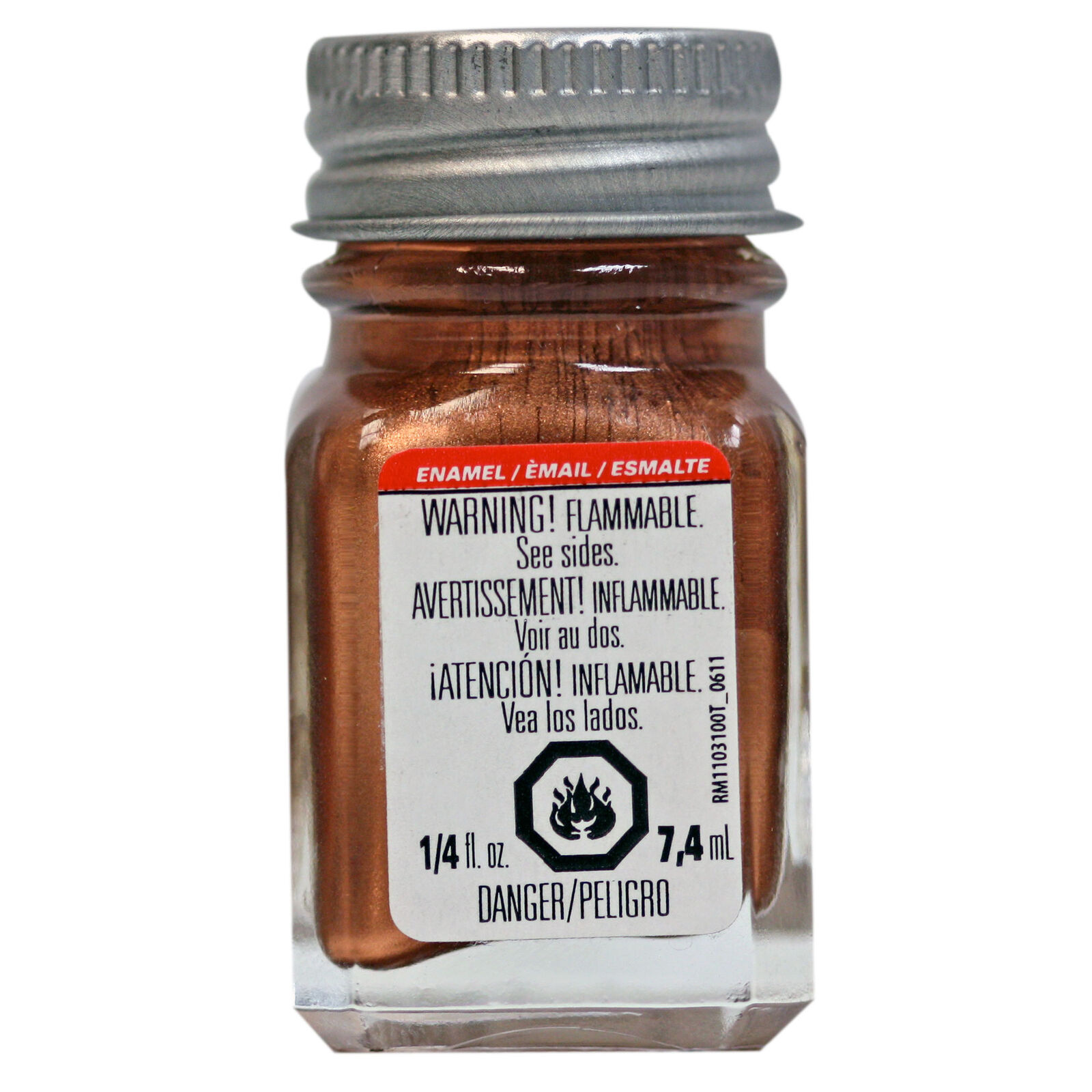Enamel 1/4 oz Copper