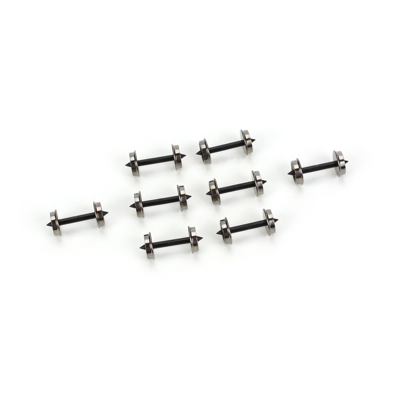 HO 33" Metal Wheelset, Short Axle (8)