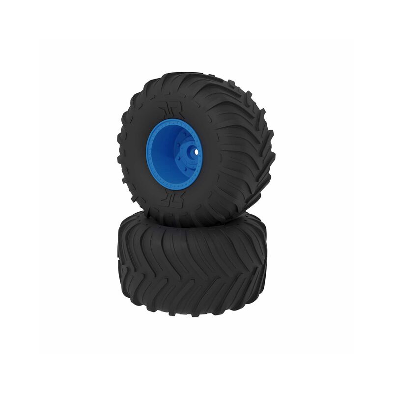 dBoots Chevron MT Tire Set, Glued, Blue