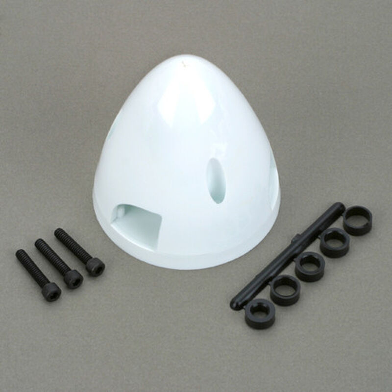 3 Blade Spinner, 2-1/2", White