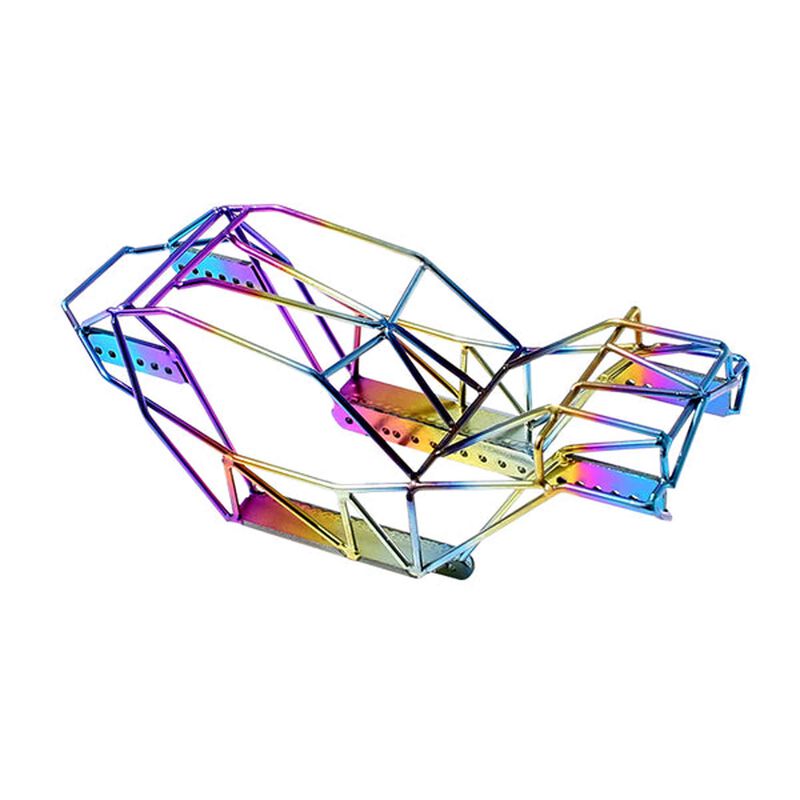 Olympus Titanium Rolling Cage, Rainbow: SCX24