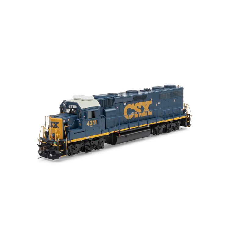 HO GP39-2 Locomotive with DCC & Sound, CSX/YN3 #4311