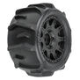 1/18 Dumont F/R Tires MTD 12mm Black Raid (4): Granite GROM