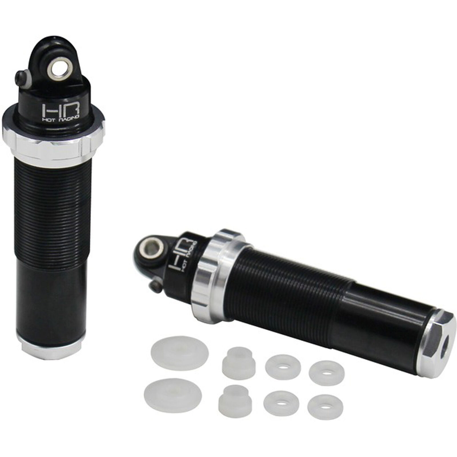 Aluminum Thread Rear Bleeder Shock Bodies: ARRMA 1/10 4x4