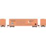 N 50' FMC DD Offset Box Car, Primed For Grime LVRC Ex-GWF #4213