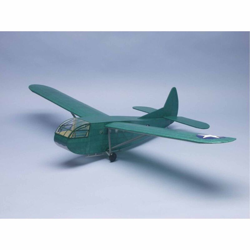 Waco CG-4A Rubber Powered 30″ Airplane Kit