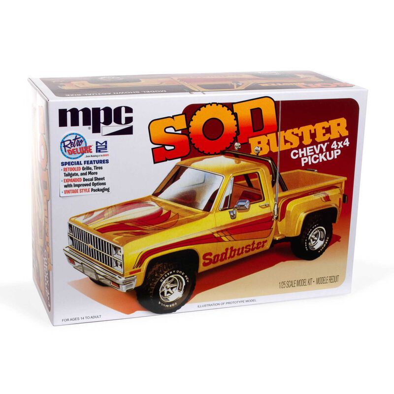 1/25 1981 Chevy Stepside Pickup Sod Buster