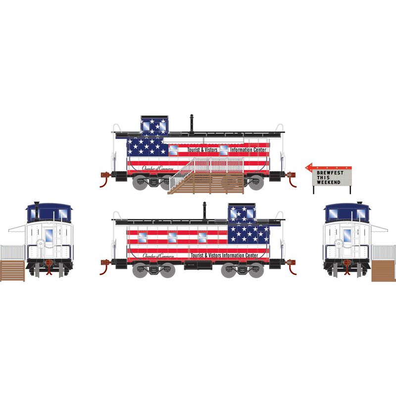 HO Concession Caboose, Chamber of Commerce