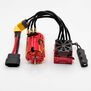 VoltEagle Power System: EagleTech Brushless ESC & Voltmaster 3650 10.5T Brushless Motor, 1/10 Traxxas 4-Tec Drift Car (Red)