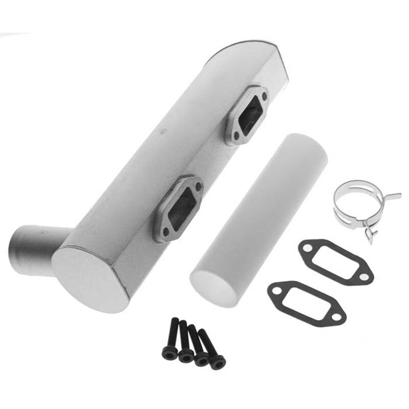 Muffler Left 2-Hole: DLE-222