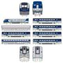 (N) Amtrak SC-44 & Amtrak Pacific Surfliner 8 Unit Set