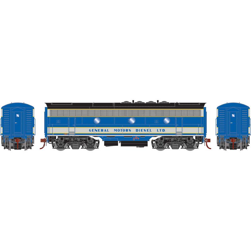 HO F7B Locomotive with DCC & Sound, EMD Demo #7003