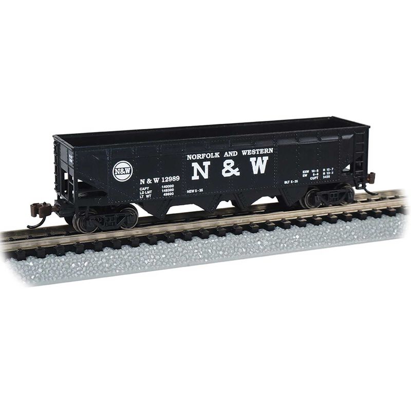 N 40' Quad Hopper Norfolk & Western, #12986