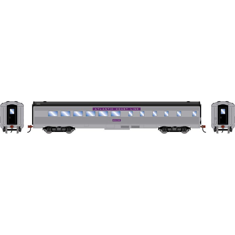 HO RND Streamline Diner Car, ACL 'Moultrie'