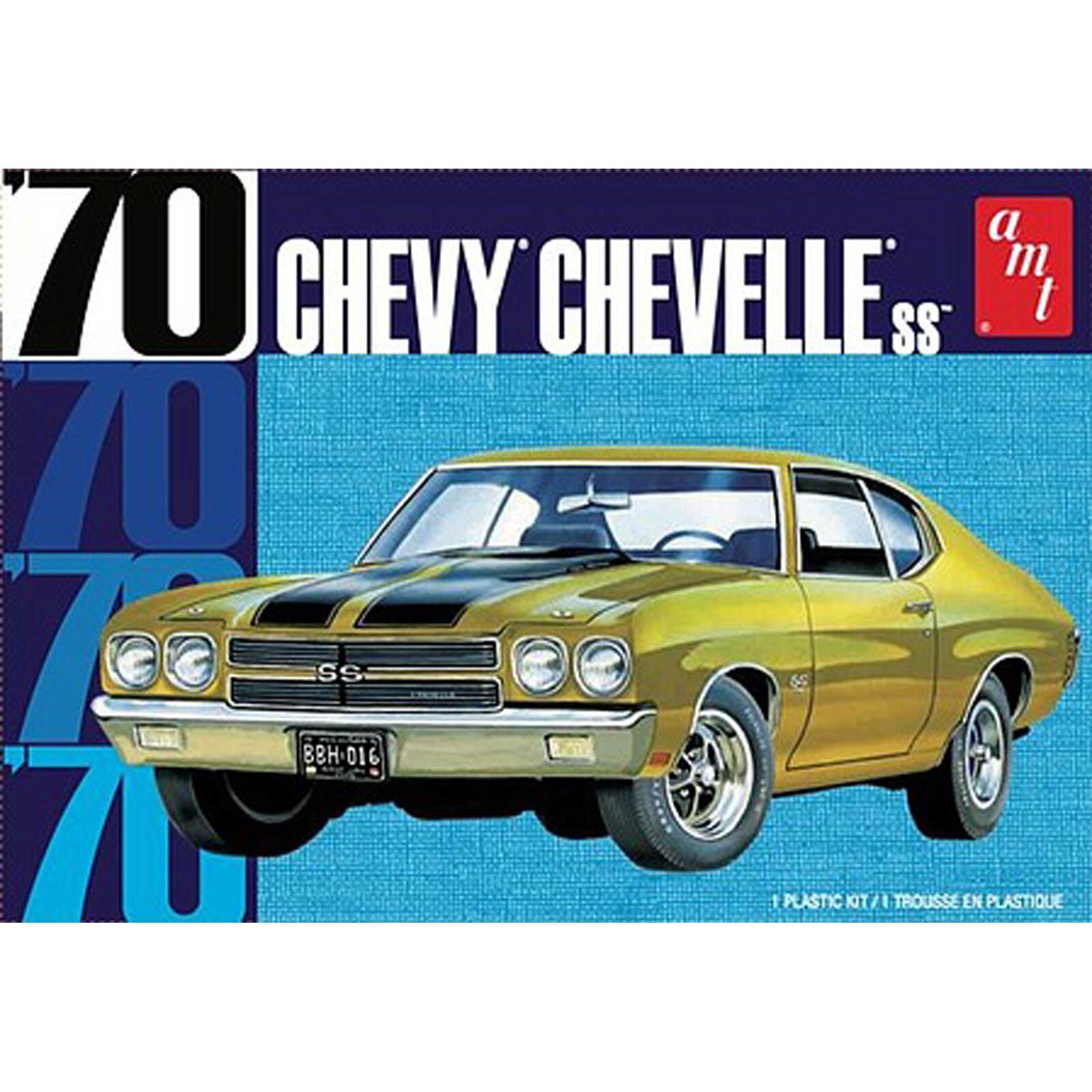 1/25 1970 Chevy Chevelle 22 Model Kit
