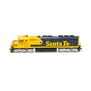 HO F45u Locomotive with DCC & Sound, ATSF #5977