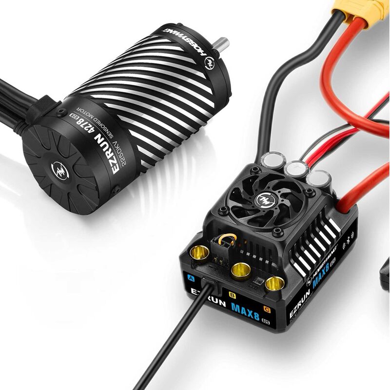 EZRUN MAX8 G2S & 4278SD 2250KV G2R Combo