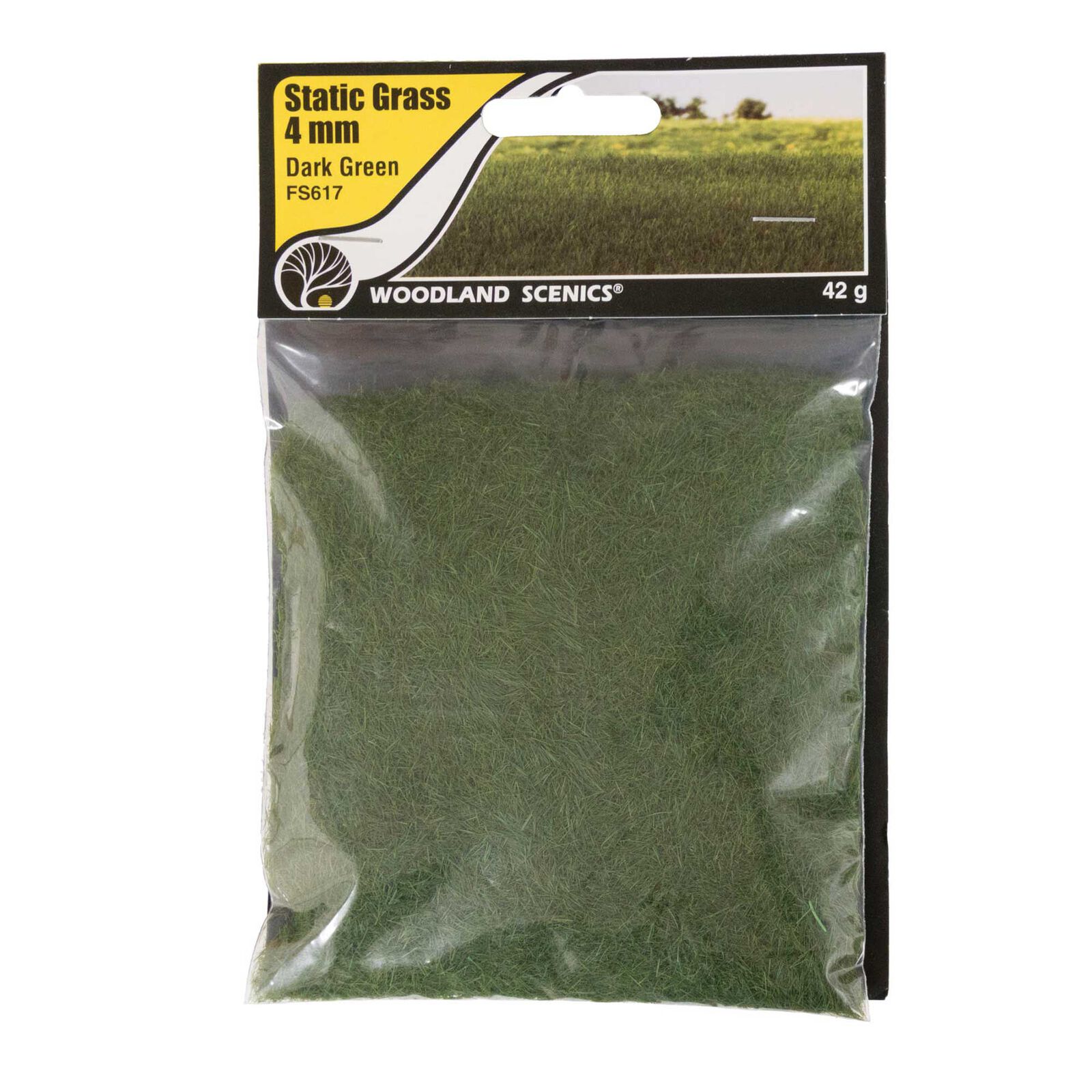 Static Grass Dark Green 4mm