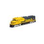 HO F45u Locomotive with DCC & Sound, ATSF #5956