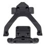 Carbon Front Top Plate and Ballstud Mount, 1/10 Team Associated RC10B6.4