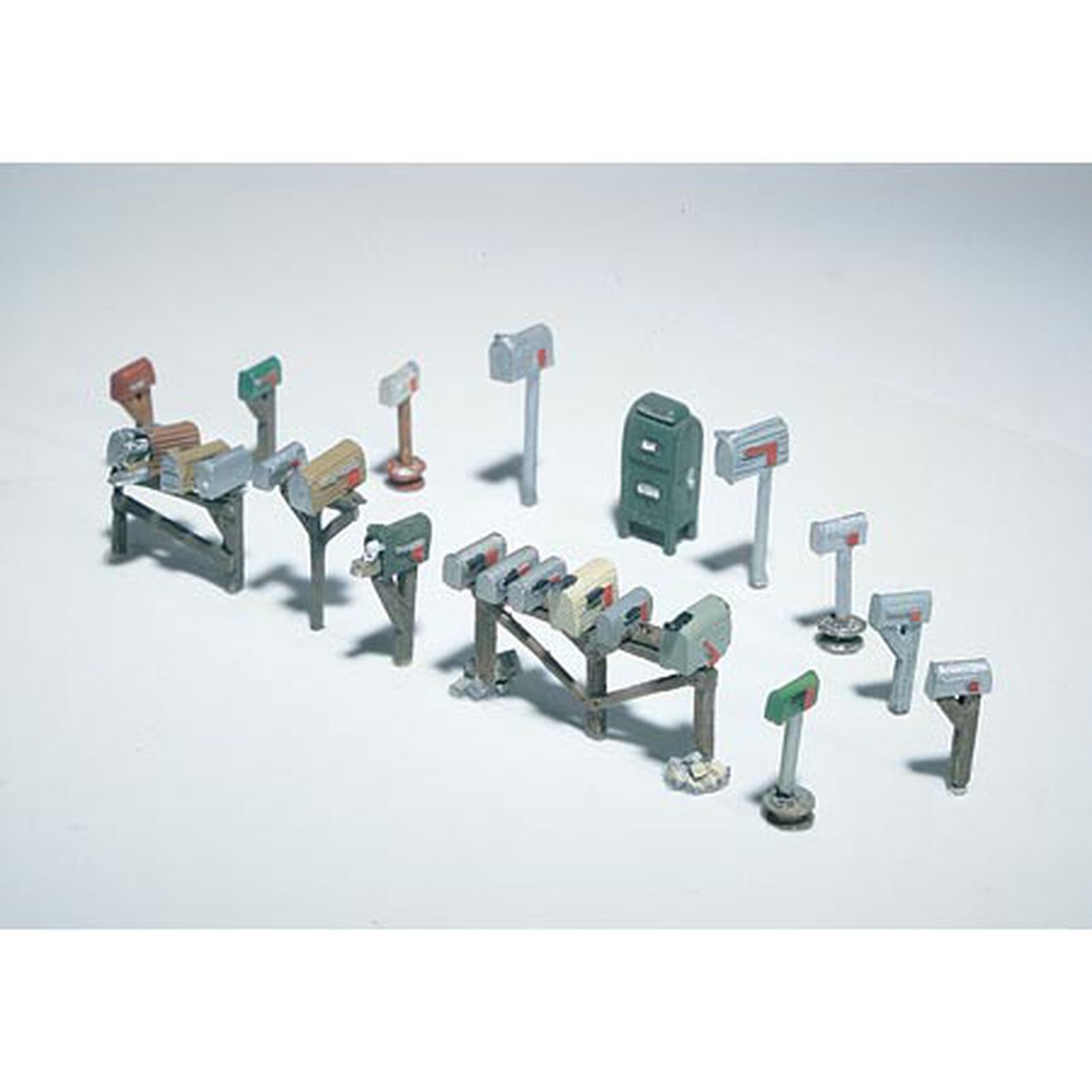 HO Assorted Mailboxes