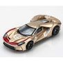 HO Ford GT Heritage #5 Mega G+ Slot Car, Gold