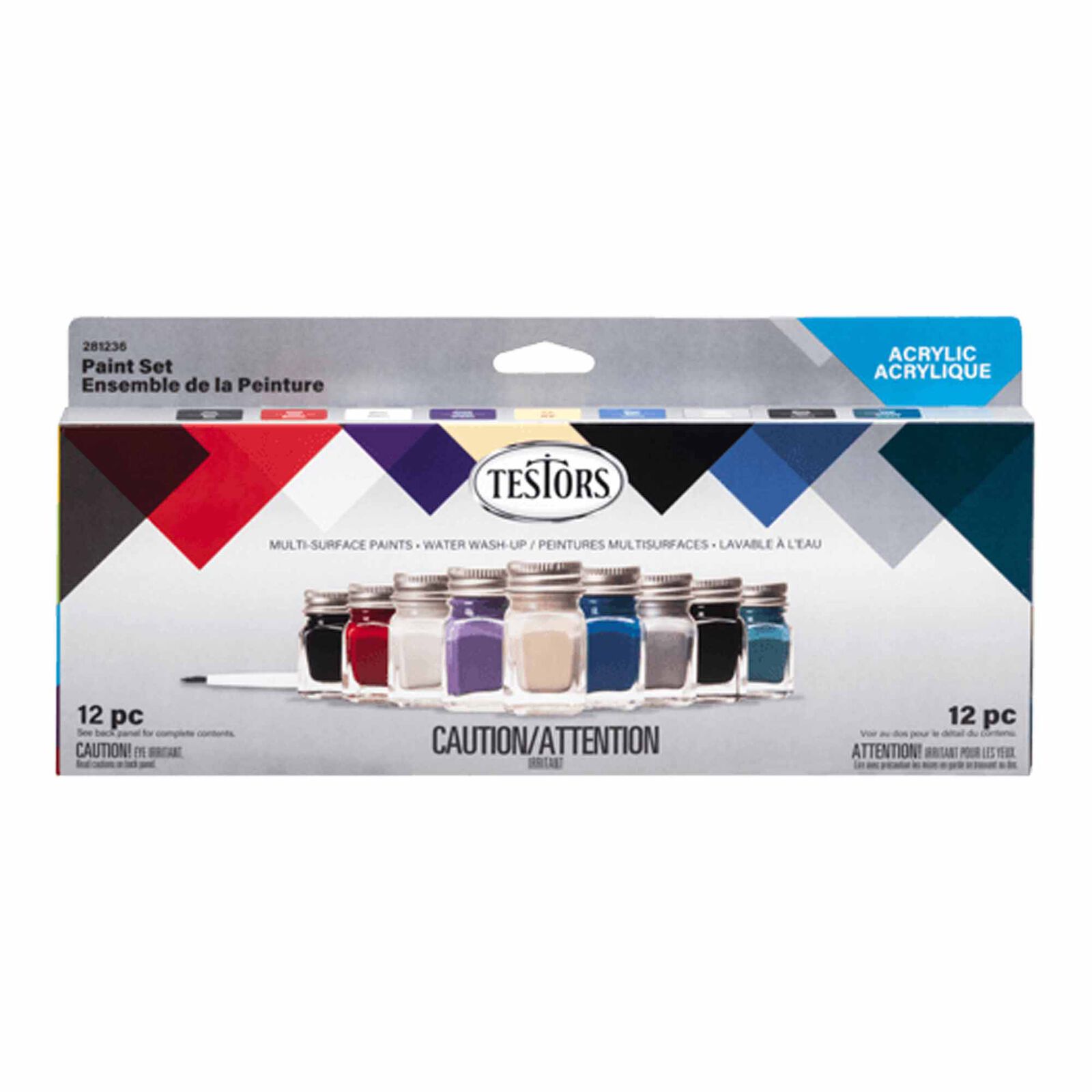 9 Piece Acrylic Paint Set, Auto/Truck