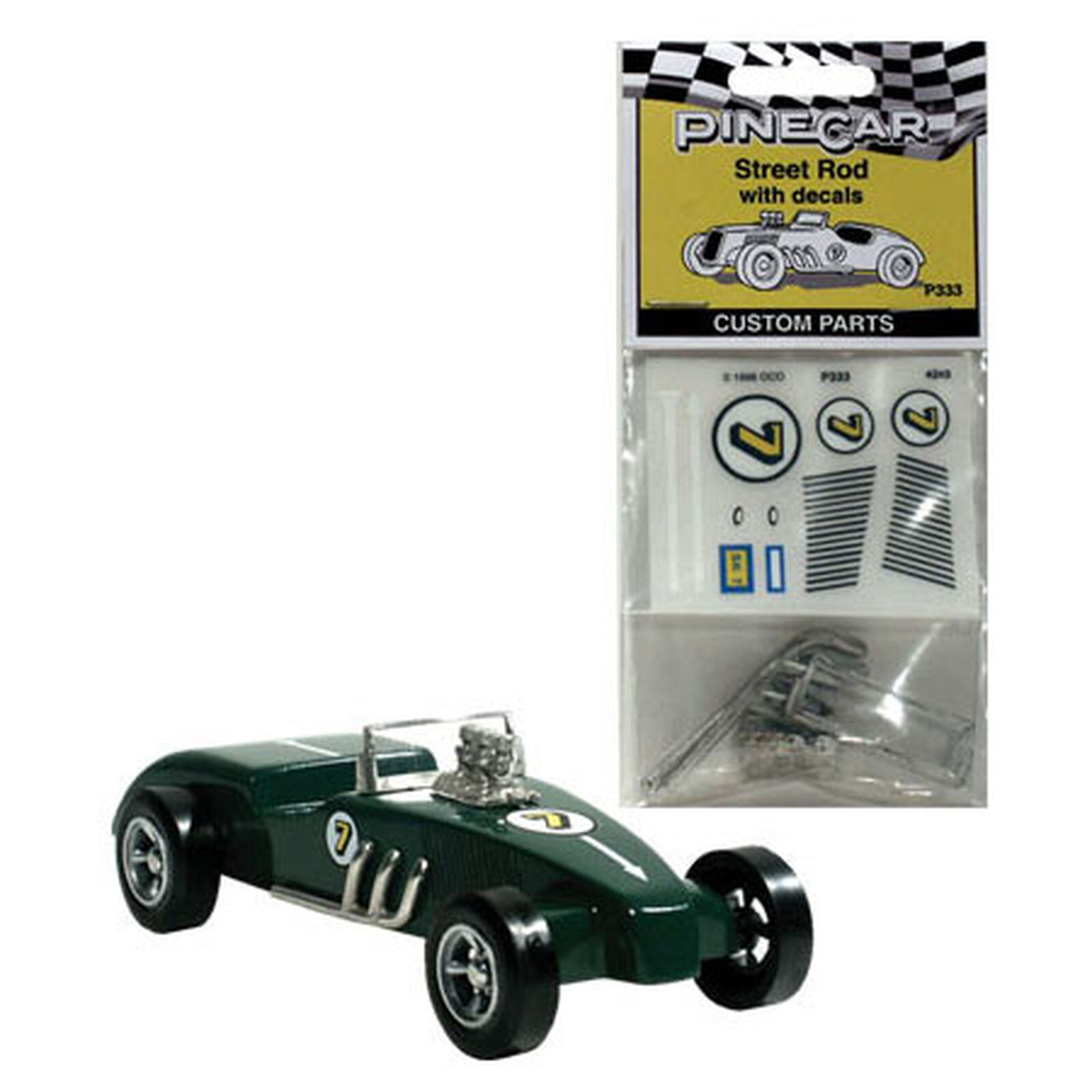 Custom Parts with Decals, Street Rod