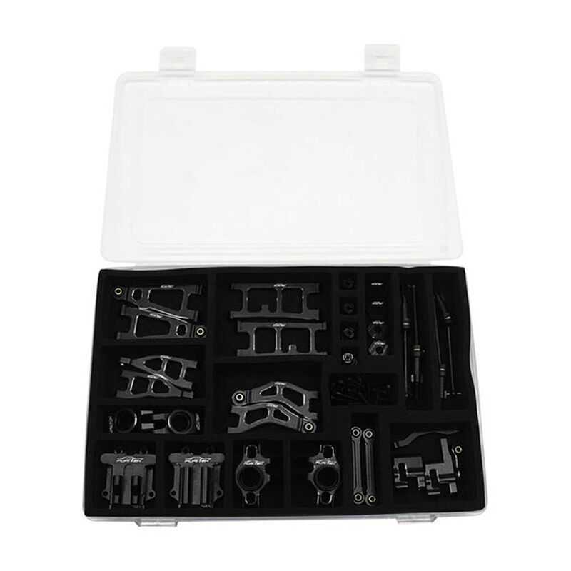 AluminaSpeed Ultimate Upgrade Combo, 1/18 ARRMA Mojave GROM, Black