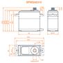 A6310 Standard Digital HV High Torque Brushless Metal Gear Aircraft Servo
