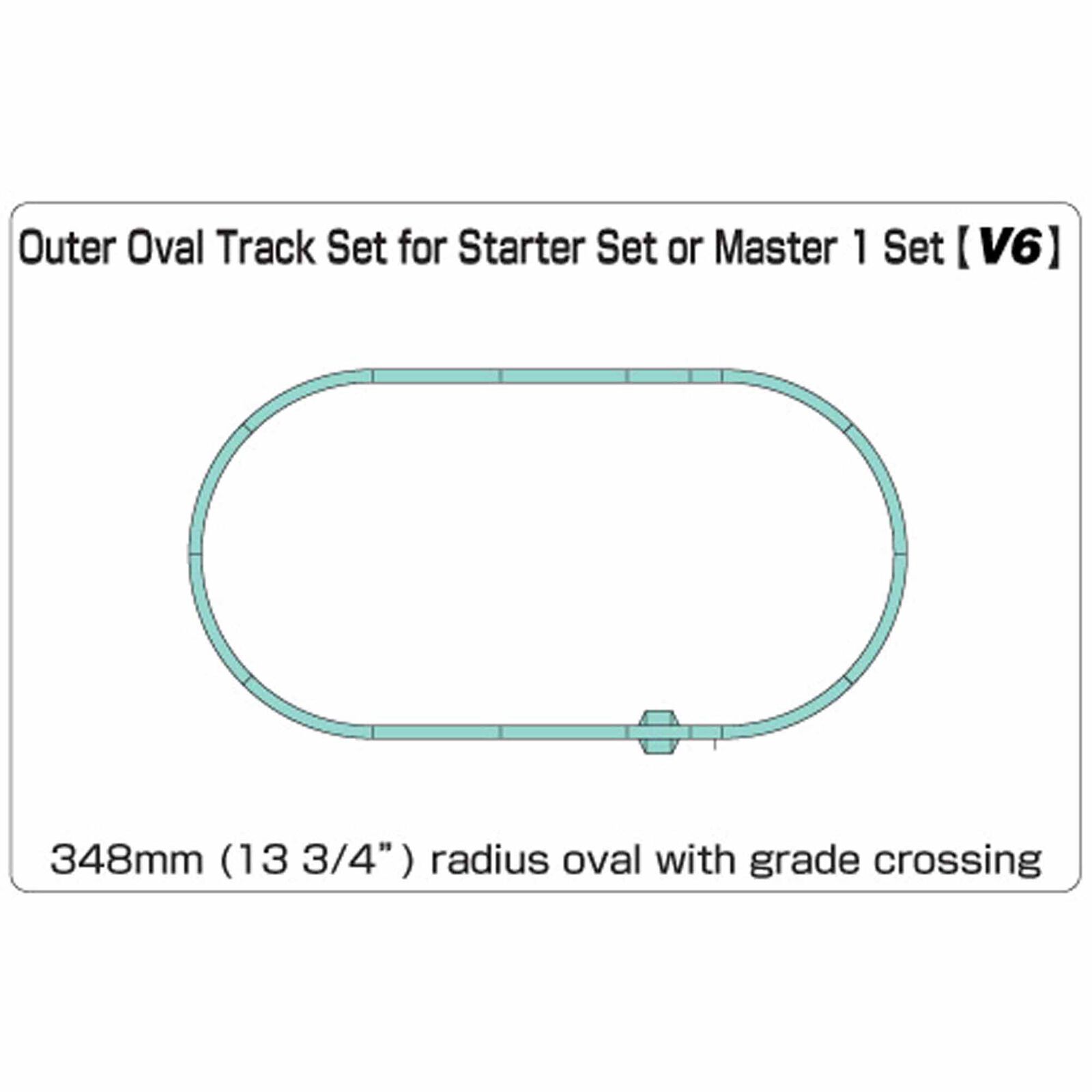 N V6 Outer Oval Track Set