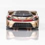 HO Ford GT Heritage #5 Mega G+ Slot Car, Gold