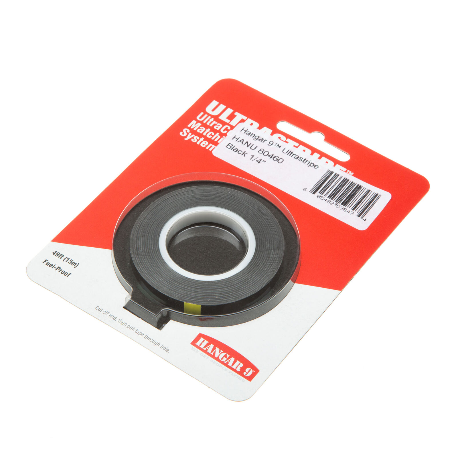 UltraStripe, Black 1/4"