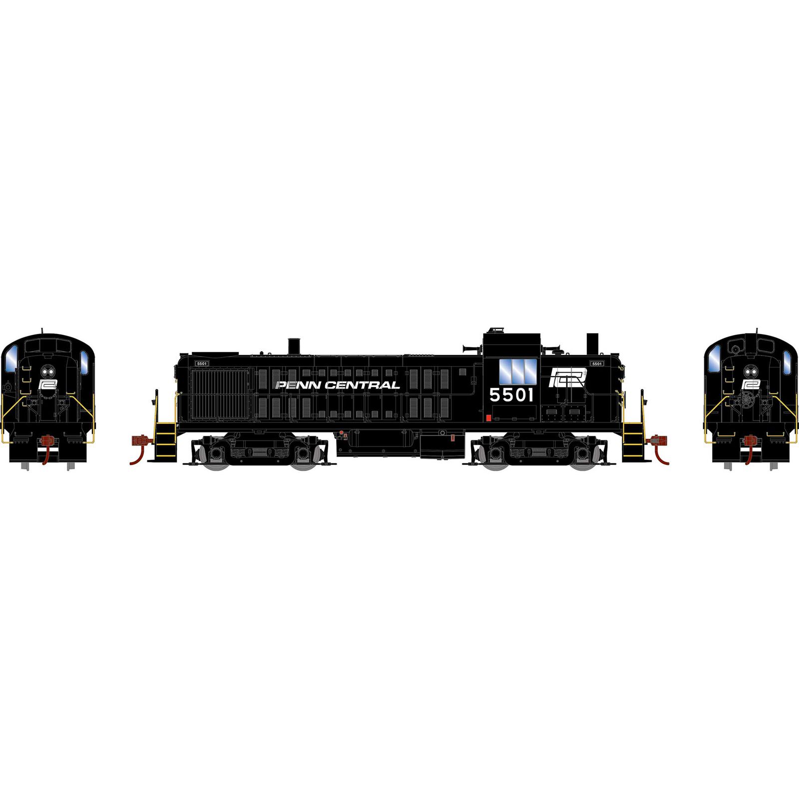 HO ATH RS-3 Locomotive w/DCC & Sound, PC #5501