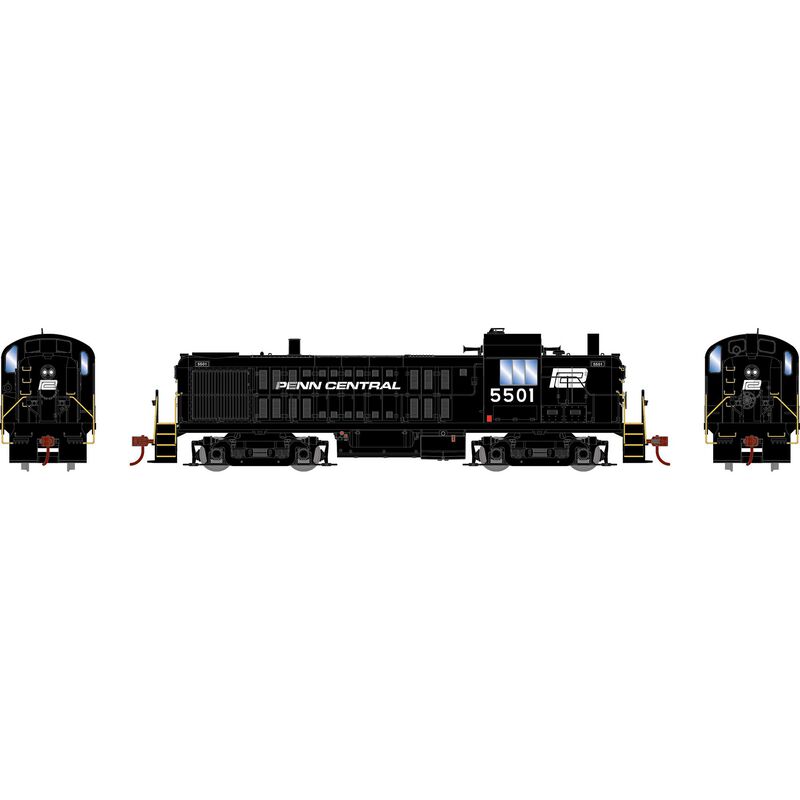 HO ATH RS-3 Locomotive w/DCC & Sound, PC #5501
