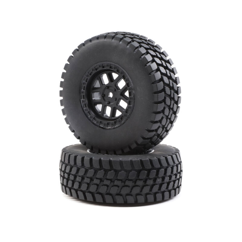 1/10 Alpine Front/Rear 2.2/3.0 Pre-Mounted Tires, 12mm Hex (2): Baja Rey