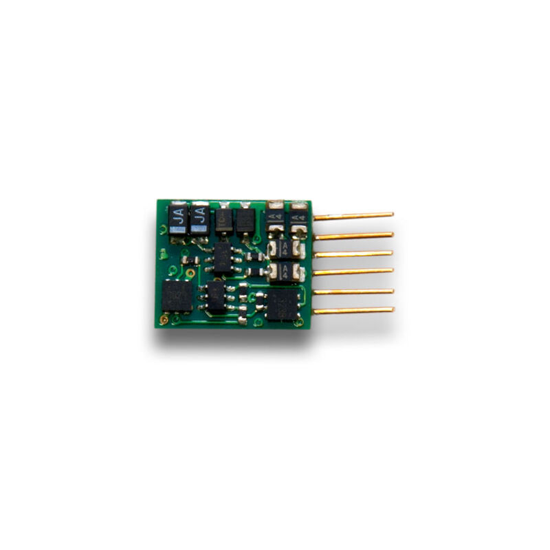 Z DCC Decoder S6 Pin n Plug Back EMF 2-Function1A