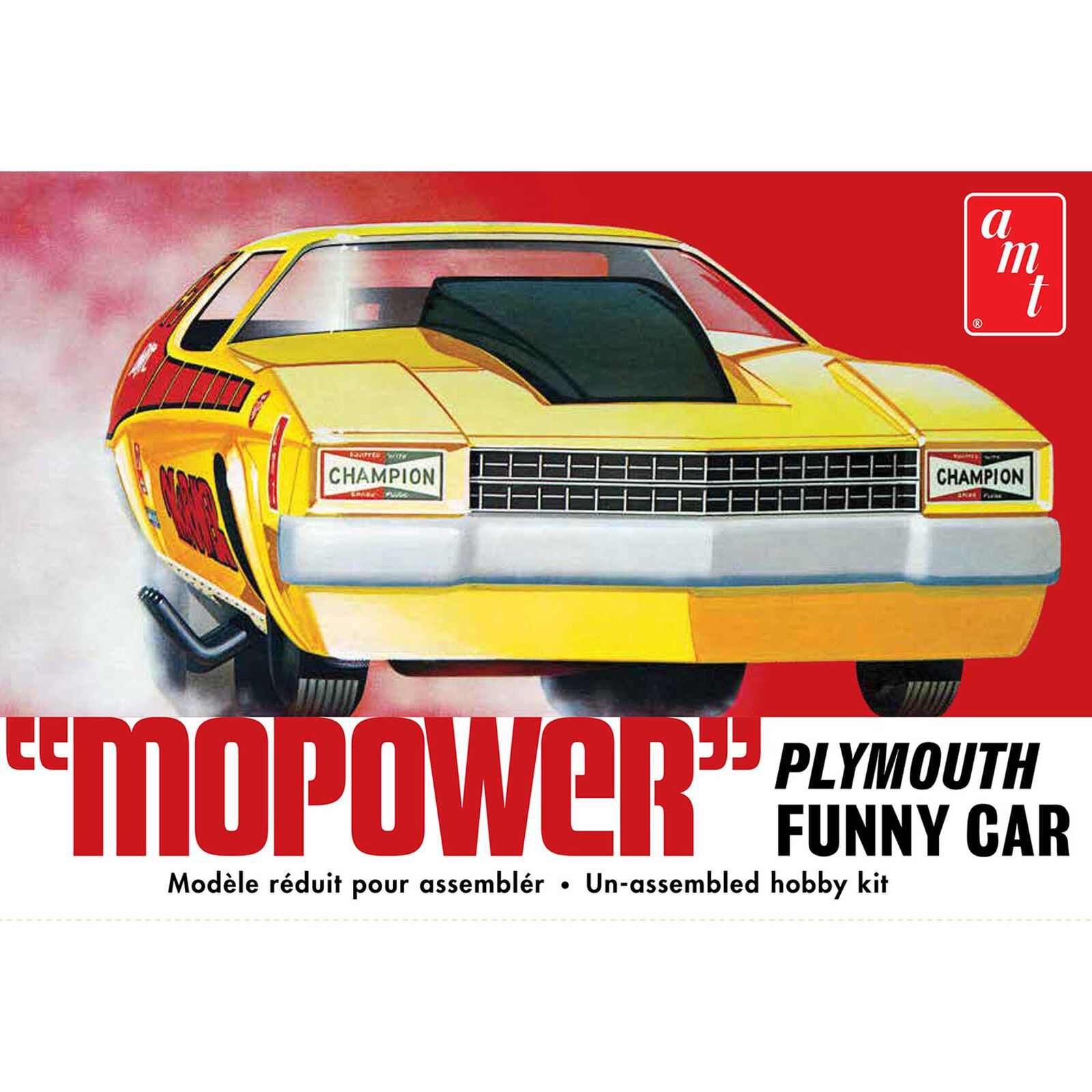 1/25 Mopower Plymouth Funny Car Model Kit