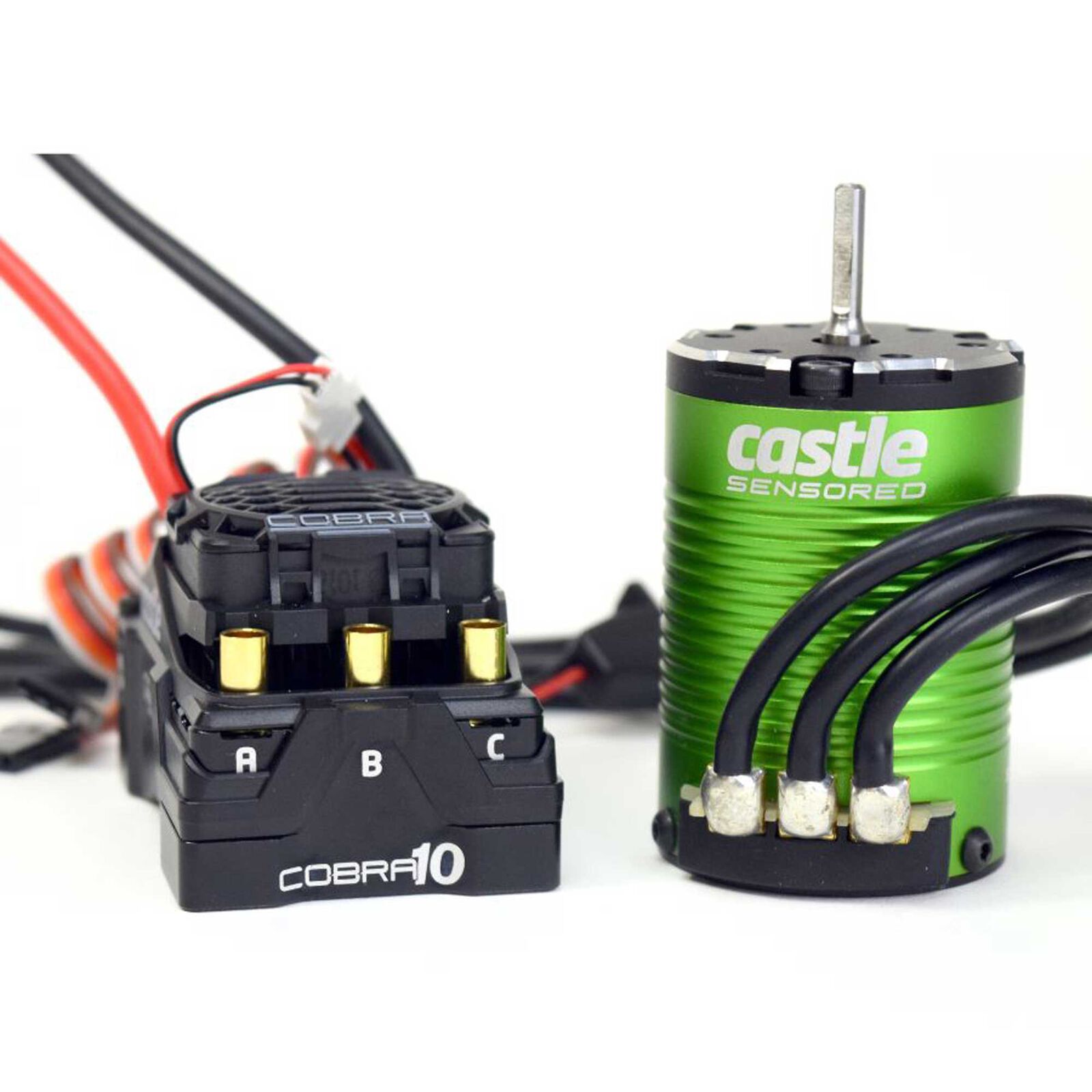 Cobra 10 Electronic Speed Control & 1406-7700KV Sensored Motor Combo