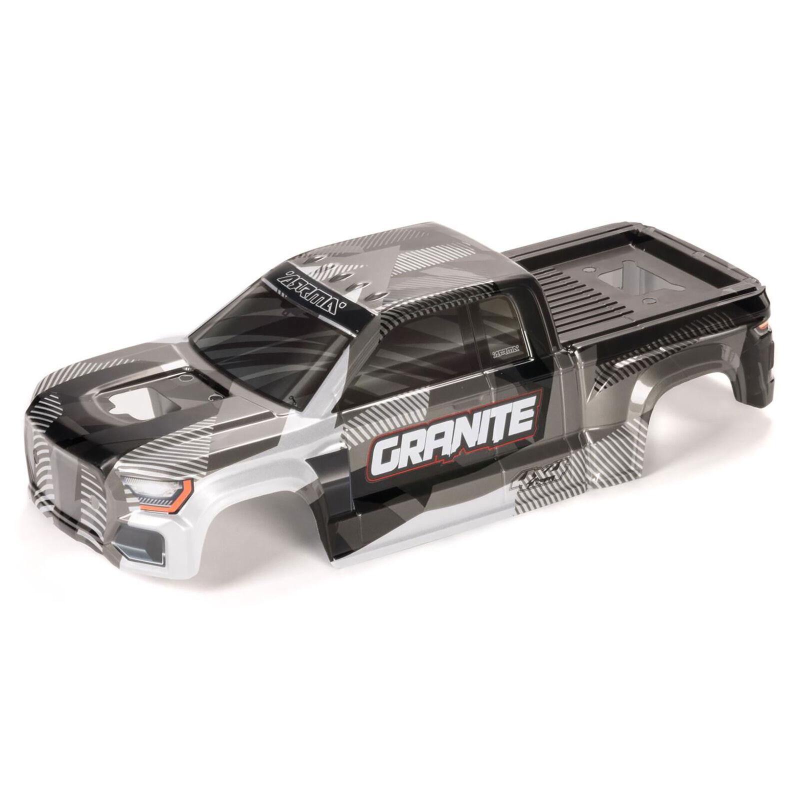 GRANITE Clipless Painted Decaled Trimmed Body, Gun Metal
