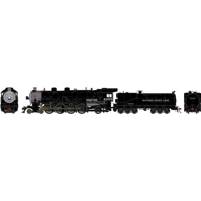 HO 4-8-2 MT-4, SP/Early Black #4355