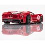 HO Ford GT Heritage #16 Mega G+ Slot Car, Red