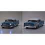 1/10 1957 Chevy Bel Air Coupe Fazer Mk2 FZ02L Brushed 4x4 On-Road Touring RTR, Tropical Turquoise