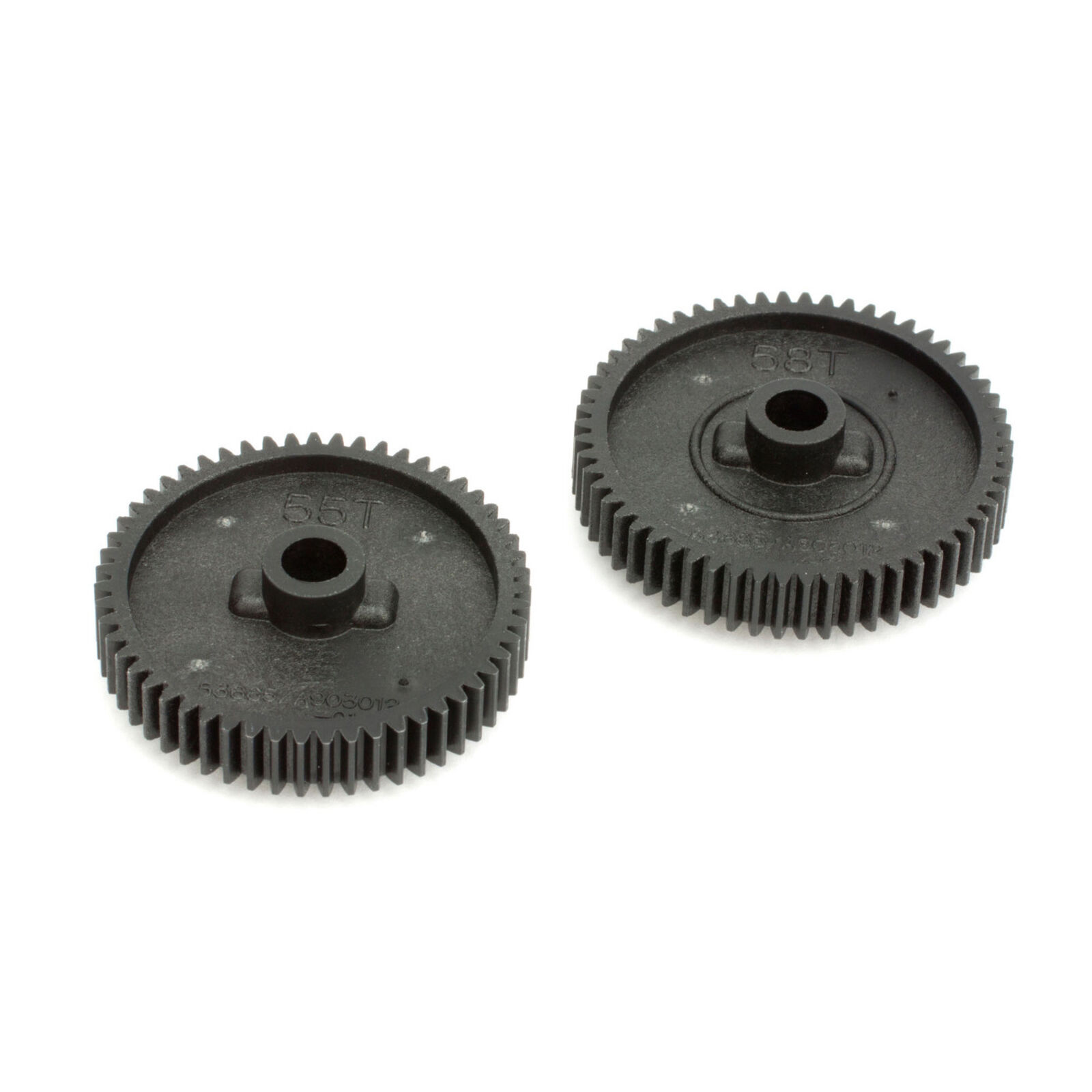 Spur Gear Set, 55T/58T: TT-01