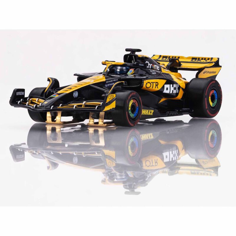 HO 2024 McLaren Fomula-1 MCL38 #81 AU Mega G+ Slot Car