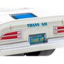 HO 1970 TransAm Firebird Mega G+ Slot Car, White & Blue