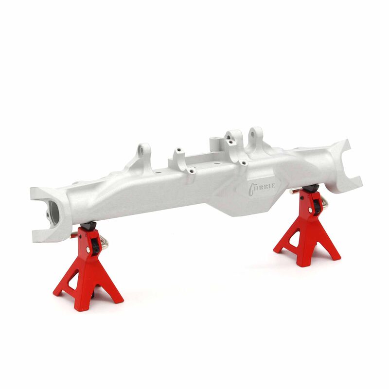 Aluminum Front Axle Housing, 1/10 H10 Optic 4x4 Trail Buggy, Silver