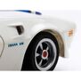 HO 1970 TransAm Firebird Mega G+ Slot Car, White & Blue