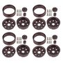 1/10 The Ocho 1.9" Rock Crawler Wheels, Bronze (2)